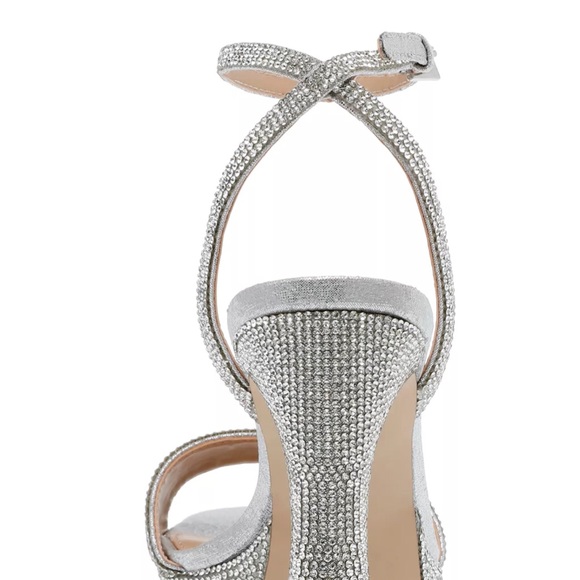 Steve Madden rhinestone platform shoes size 8 - Picture 2 of 7